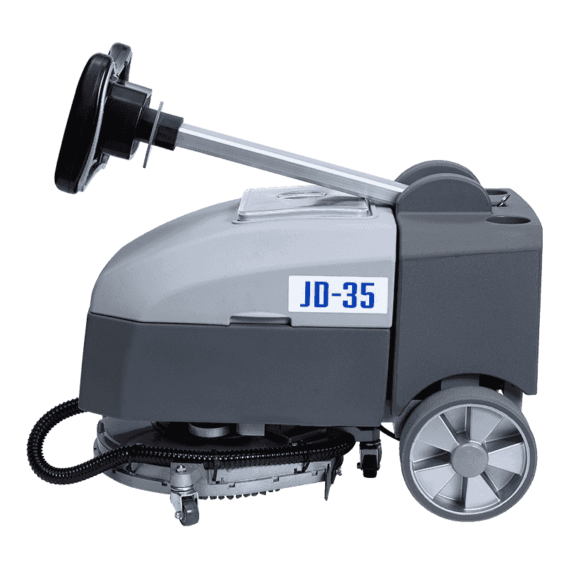 JD35 Komercyjna, mini, składana szorowarka podłogowa JD35 Komercyjna, mini, składana szorowarka podłogowa